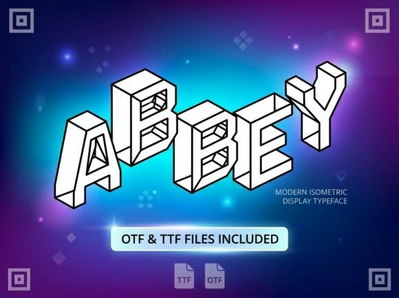 Abbey: A Bold Display Font for Campaigns
