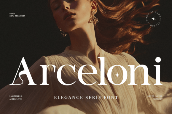 Arceloni Typeface Review for Elegant Branding