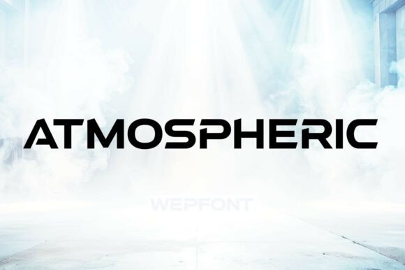 Atmospheric Typeface for Bold Brand Identity