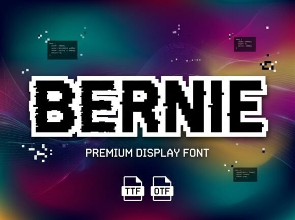 Bernie: A Decorative Font for Bold Branding