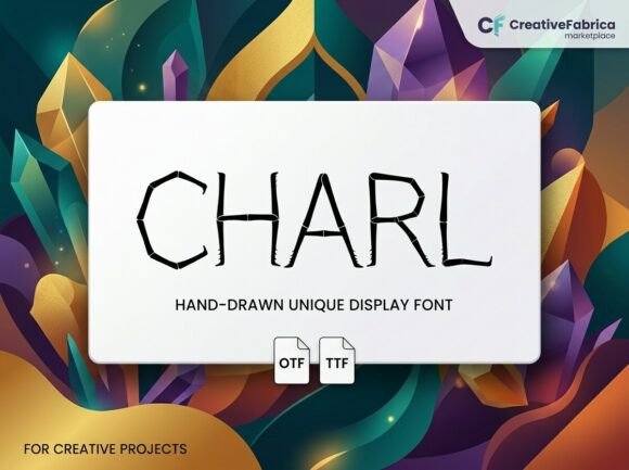 Charl Typeface: Elevate Campaign Visuals