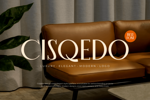 Cisqedo Font for Bold Editorial Design