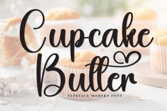Cupcake Butter Font Review for Makers