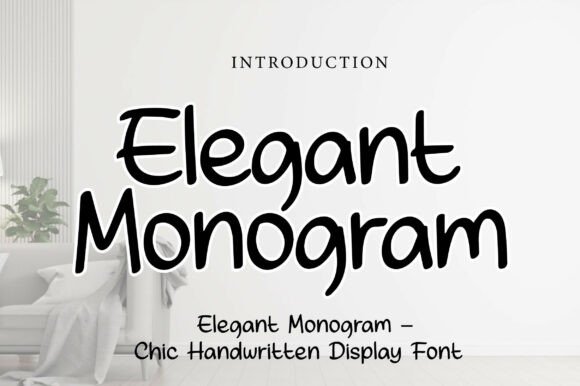 Elegant Monogram Typeface Review for Branding