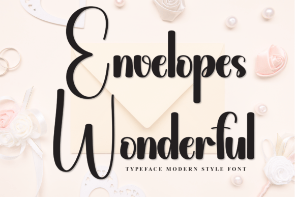 Envelopes Wonderful Font Review for Makers