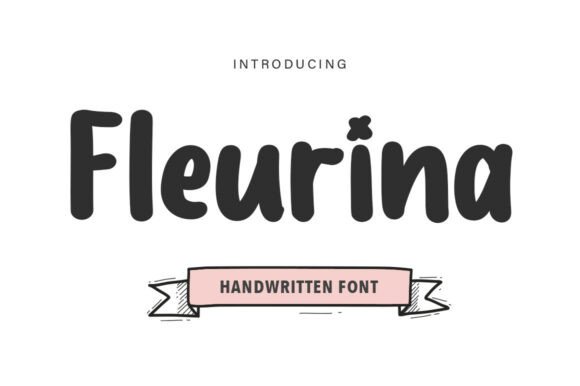 Fleurina: A Cheerful Script Handwritten Font for Editorial Design
