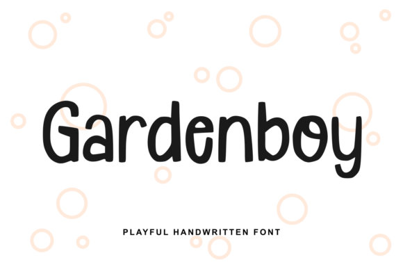 Gardenboy Font: Warm Handwritten Charm for Makers