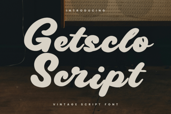 Gestclo: A Vintage Script Font for Modern Web Design