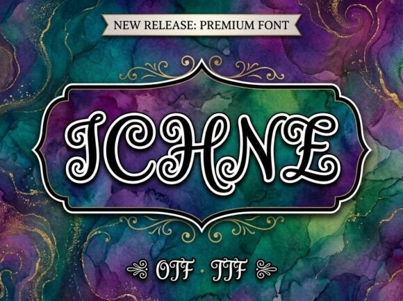 Ichne Typeface Review for Bold Branding
