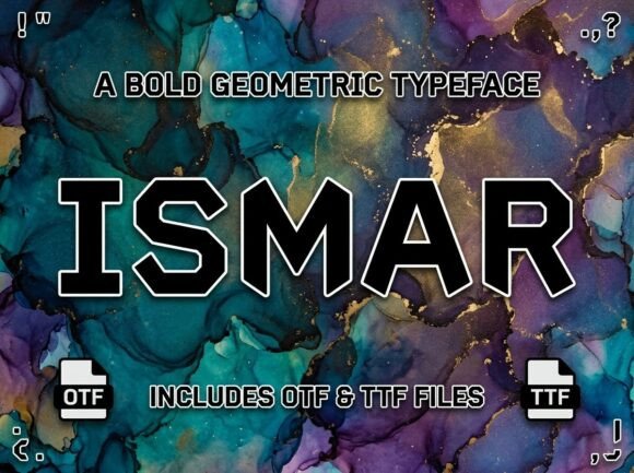 Ismar: The Bold Display Font for Modern Campaigns