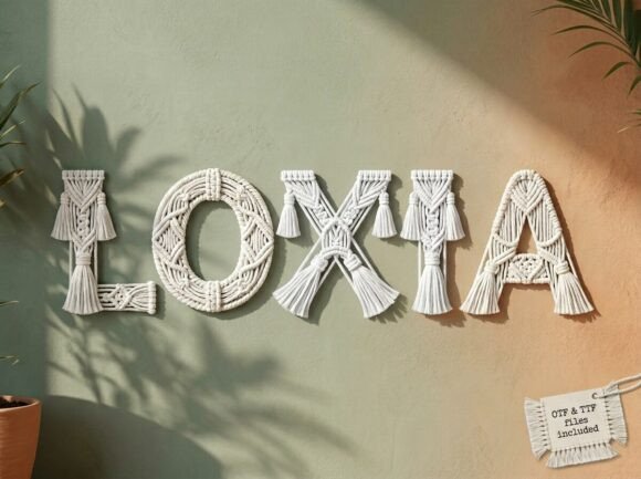 Loxia Typeface for Bold Brand Identity