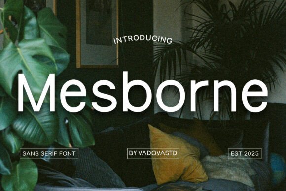 Mesborne Typeface Review for Modern Makers