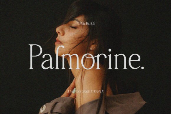 Palmorine: A Modern Serif Typeface for Editorial Design