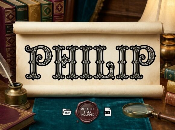 Philip Font Review for Bold Campaign Design