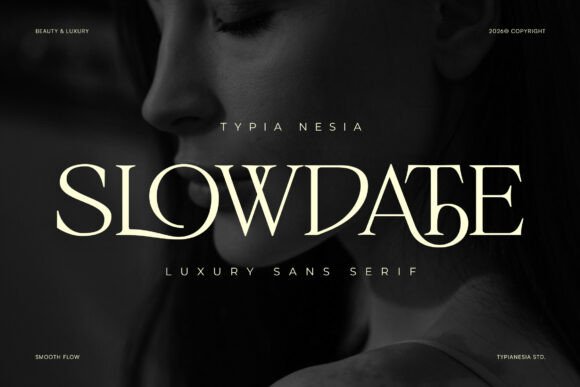 Slowdate: A Modern Serif Font for Elegant Editorial Design
