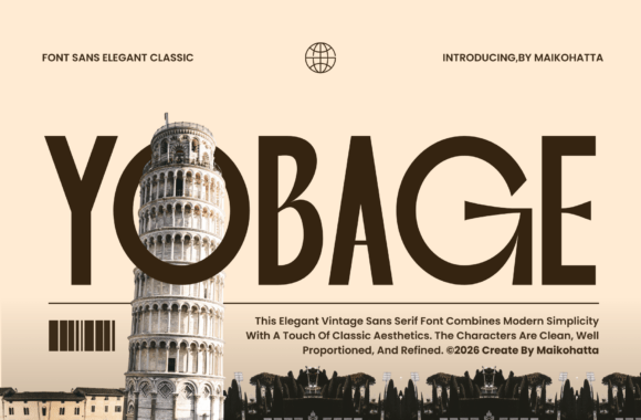 Yobage Font: Elevating Small Business Branding